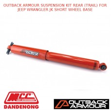 OUTBACK ARMOUR SUSPENSION KIT REAR (TRAIL) FOR JEEP WRANGLER JK SHORT WHEEL BASE